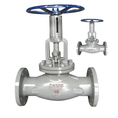 China Flanged Connection Industrial Manual Control Valve for Water Flow Regulation T40H-16C for sale