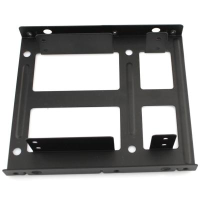 China 2.5 To 3.5 HDD Aluminum SSD Adapter Bracket Hard Drive Converting Bracket for sale