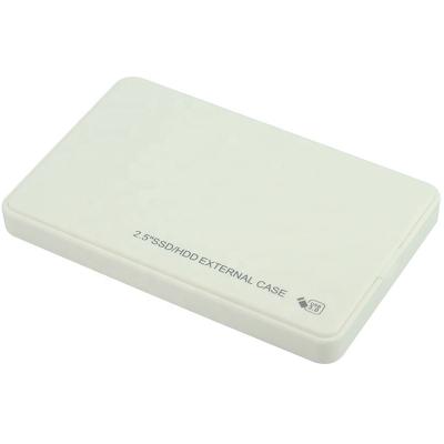 China 2.5Inch USB3.0 SATA HDD Case 5Gbps Hard Drive Plastic External Disk Enclosure for sale