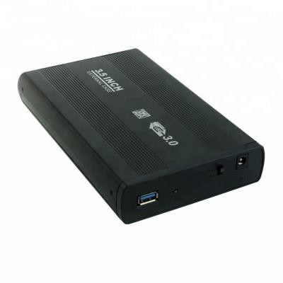 China Aluminum 3.5inch USB3.0 SATA Support To 5GMpbs Hard Disk Enclosure for sale