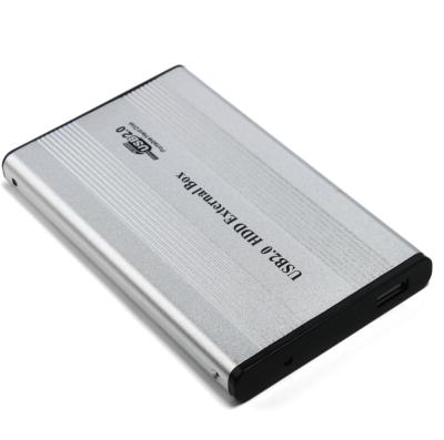 China 2.5 inch usb 2.0 hard disk drive case hdd enclosure to sata aluminum enclosure for sale