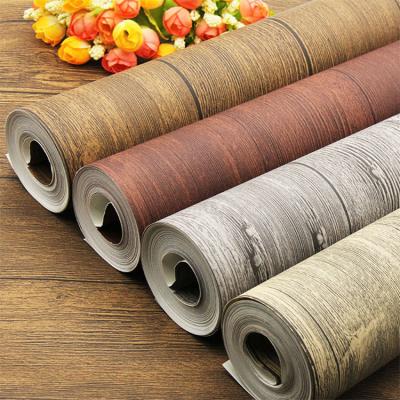 China Wooden waterproof grain simulation backdrop wood paper waterproof background for tis tiktok photography for sale