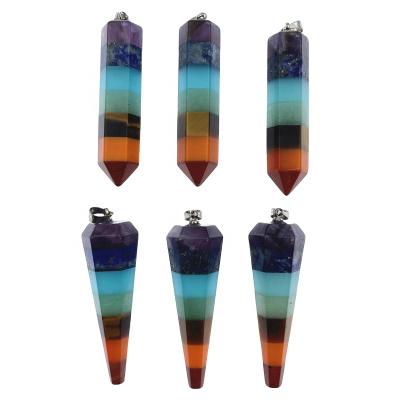 China China Wholesale Hot Selling Colorful Crystal Pendant Energy Lovers Mind Pendant Pendant for sale