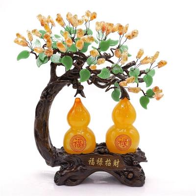 China China wholesale money tree chalcedony unlocks crystals healing stones topaz fortune tree for sale