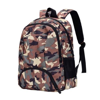 China Large Capacity Wholesale Camouflage Teenagers Leisure Backpack Durable Students Backpack School Backpack For Boy for sale