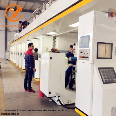 China food & Beverage factory Yuncheng rotogravure printing machine PVC shrink film label gravure printing machine for sale for sale