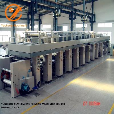 China High Factory Intelligent Rotogravure Printing Machine Taiwan Turkey Russia Africa for sale