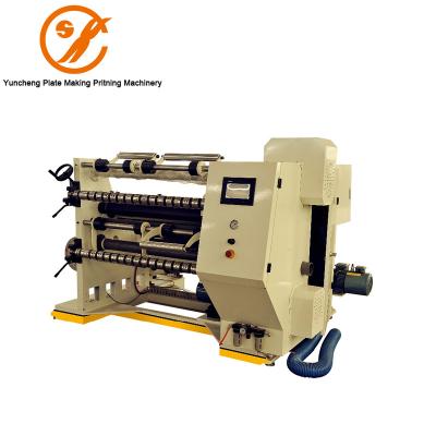 China Economic plastic film and laminated film plastic film coil paper slitting and rewinding machine for sale