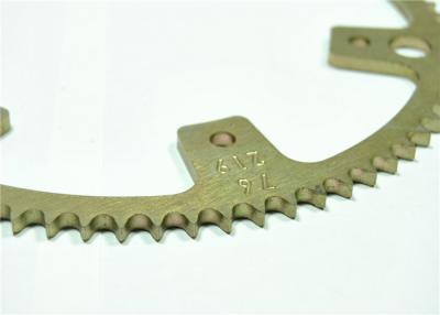 China Zinced 219 chain sprocket  steel 80 tooth sprocket 285 g For a single wheel drive for sale