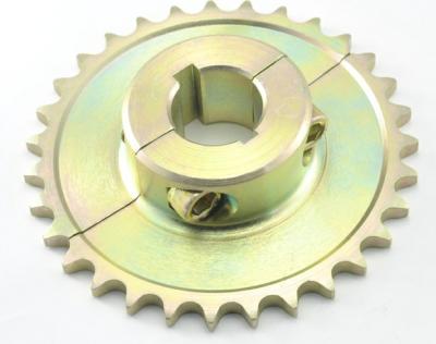 China Steel  zinced Go Kart Sprocket , 24 tooth 25 tooth  28 tooth 32 tooth sprocket for sale