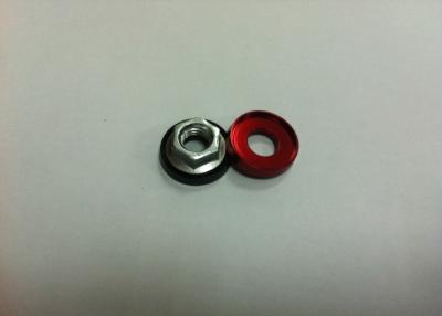 China Las lavadoras de aluminio del cuello del kart M6 M8 anodizaron diverso color en venta