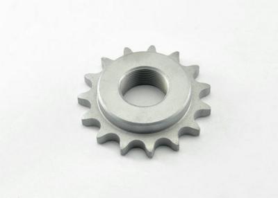 China 428 chain Go Kart Sprocket zinced dry clutch ( M25 ) steel , 17 tooth sprocket for sale