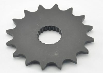 China Blackening 10 tooth 17 tooth Go kart 415 sprocket with spline hole for sale