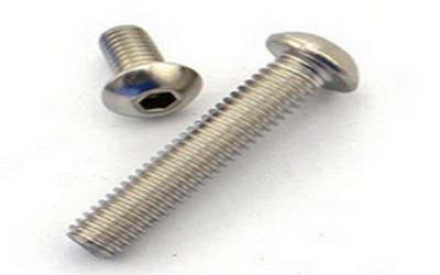 China M8 stainless steel button head bolts / go kart bolts ISO7380 for sale