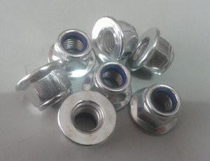 China Zinced Go Kart flange nylon lock nut / stainless steel bolts & nuts for sale