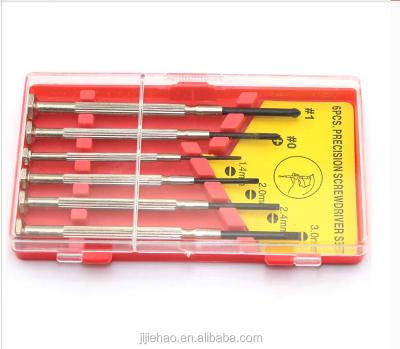 China 6pc Precision Steel Screwdriver For Repair iPhone for sale