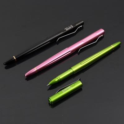 China Writig Aircraft Aluminum Pen Ballpoint Pen Office Promotion Sign Colorful Pen for sale