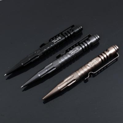 China Portable Writing and Self-defense Aircraft Aluminum Tactical Pen Self-defense Products Emergency Tool with Glass Breaker for sale