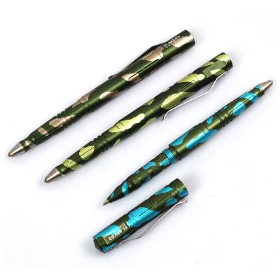 China Self-defense tactical pen steel tungsten steel self-defense handwriting and self-defense camouflage pattern pens outdoor weapons for sale