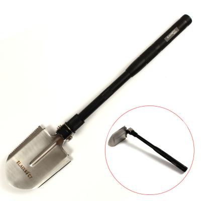 China Multifunctional steel shovel folding military camping shovel shovel for sale