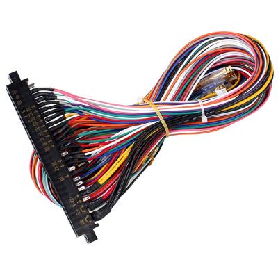 China Zero delay & durable Arcade Jamma 56 Pin Interface Cabinet Wire Wiring Harness Loom Multicade Arcade PCB Cable for Arcade Machine Video Game Consoles for sale