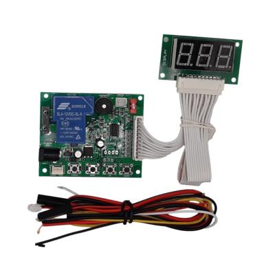 China Electronic Game Machine Parts Arcade Machine Operation Timer Control Board Super English Timer For Coin Acceptor for sale