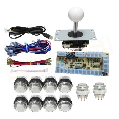 China zero delay & durable factory directly sell arcade parts DIY set push button and joystick as a whole for sale