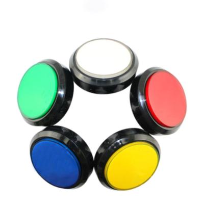 China zero delay & factory durable low price all sizes large 100mm flat led push button switch for arcade for sale