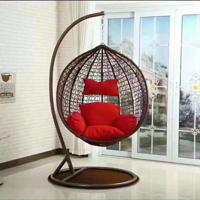 China Contemporary High Quality Outdoor Patio Swing Egg Wicker Hanging Jiahe Chair for sale