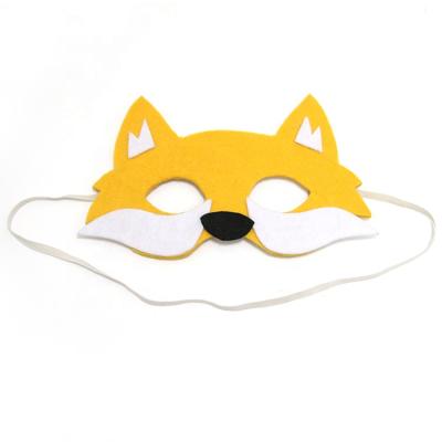 China Custom Kids Fox Masquerade Party Mask Luxury Funny Manufacturer Eco - Friendly Material for sale