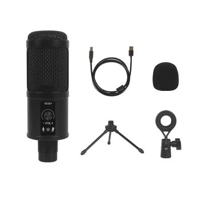 China Usb Phone Mic Best Microphone Game Tik Tok Video Karaoke Condencer Microphone Supplier and Voice Live Broadcast for sale