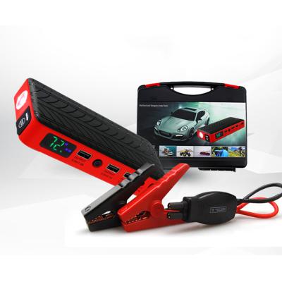 China 12V 10400mAh Emergency Car Battery Jump Starter Capacity For Gasoline And Diesel Vehicles 158*75*31MM for sale