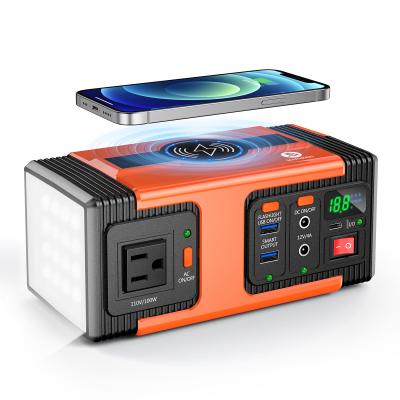 China Home / Outdoor 100W Portable Power Station With 140.8Wh LifepO4 Battery For Car Camping Outdoor Power Station for sale