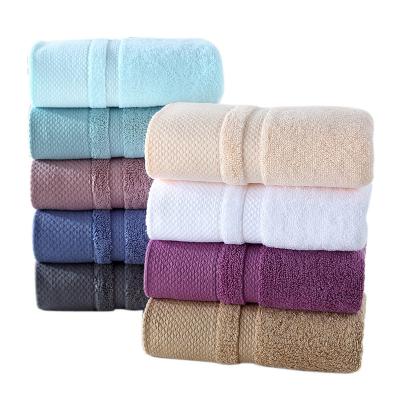 China Sustainable Products 2021 Hot Selling New Style Soft High Quality 100% Cotton Face Towel For Adults for sale