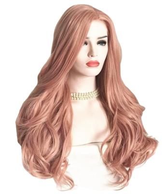 China Comfortable to Wear European and American Curly Hair Women's Fashion Long Curly Hair Wig Headwear for sale