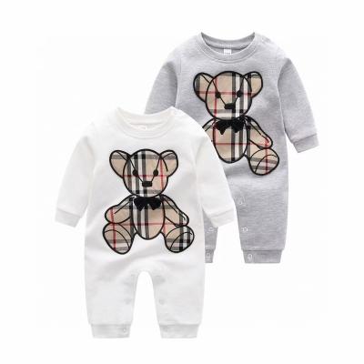 China Wholesale Hot Breathable Pure Cotton Cartoon Sale Newborn Baby Clothes Images for sale