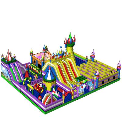 China High quality water resistance and flame retardant cheap price PVC big inflatable bouncy castle for sale