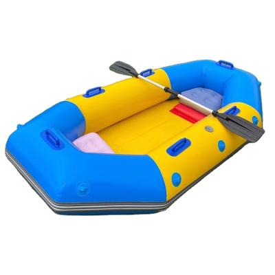 China PVC Double Seat Inflatable Boat Fishing Boat PVC Thickened Raft Inflatable Travel Kayak SurfboardHot Sale Outdoor Products for sale