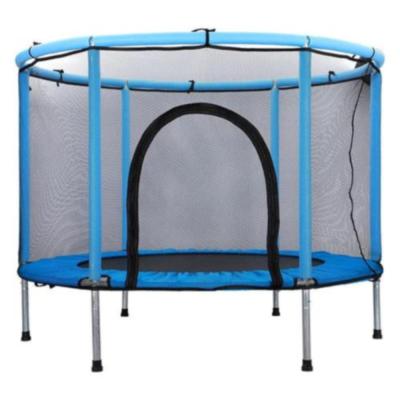 China With 2021 Factory New Protective Design Net Kids Indoor Safety Around Jumping Bed Hexagonal Mini/Circular Folding Trampoline for sale