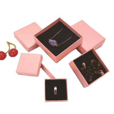 China Recycled Materials Manufacturer's Direct Selling Jewelry Box With Pocket Cardboard Necklace Custom Jewelry Box for sale