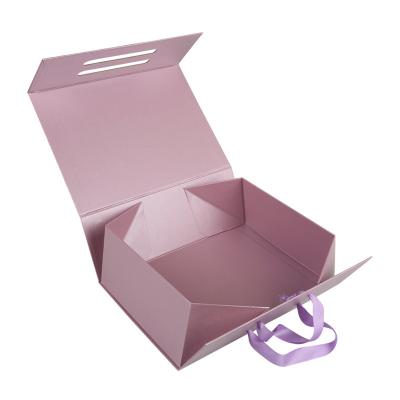 China Universal Recyclable Flip Top Dress Cardboard Folding Clothes Bag Shoes Gift Box Packing Box for sale