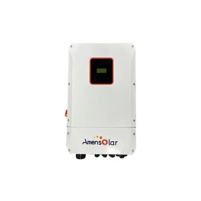 China AMENSOLAR split phase low frequency solar inverter 120v 240v 8kw N3H-X8.0-US for North America market 680*420*233mm for sale