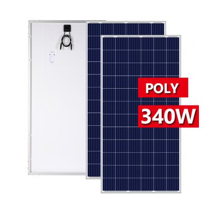 China Polycrystalline 72cells 340W panel from Amensolar China solar power system manufacturer for solar system for sale