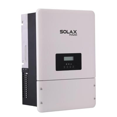 China Amensolar ip65 6kw Solax Three Phase On-Off Hybrid Inverter 655*456*208 for sale