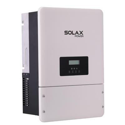 China 10kw 655*456*208mm three phase hybrid solar inverter for sale