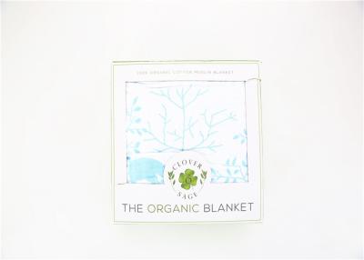 China Organic Extra Soft Baby Blankets Four Breathable Layers 120X120cm Eco Friendly for sale