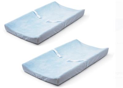 China De ultrapolyester van het de Baby Veranderende Stootkussen 100% van de Pluchedekking 34,00 X 17,00 X 5,00 Duim Te koop