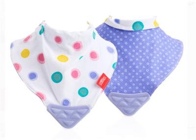 China Unisex Baby Drool Bibs , White Cotton Baby Bibs Omfortable & Skin Care for sale