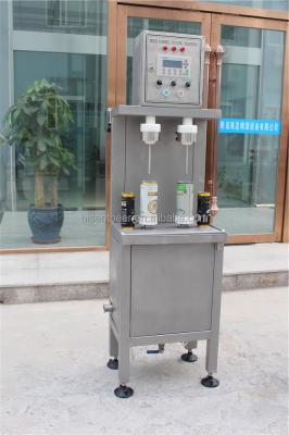 China Beverage Low Price Small Beer Cans Canister Filling Equipment Machine for sale