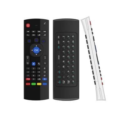 China Multimedia Soyeer Mx3 Mini Silicone Radio Keyboard 2.4g Air Mouse Rf05 Fly Mouse Keyboard for sale